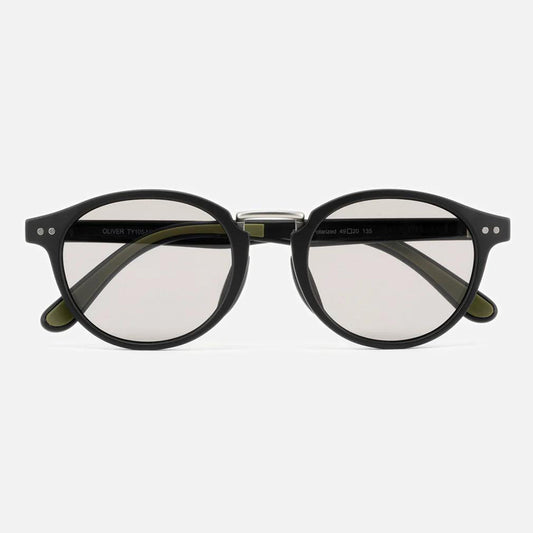 TYMER(タイマー) / 調光レンズ サングラス アイウェア / OLIVER - Matt Black  x Photochromic Grey Polarized / TY105-MBK-PGYP / メンズ