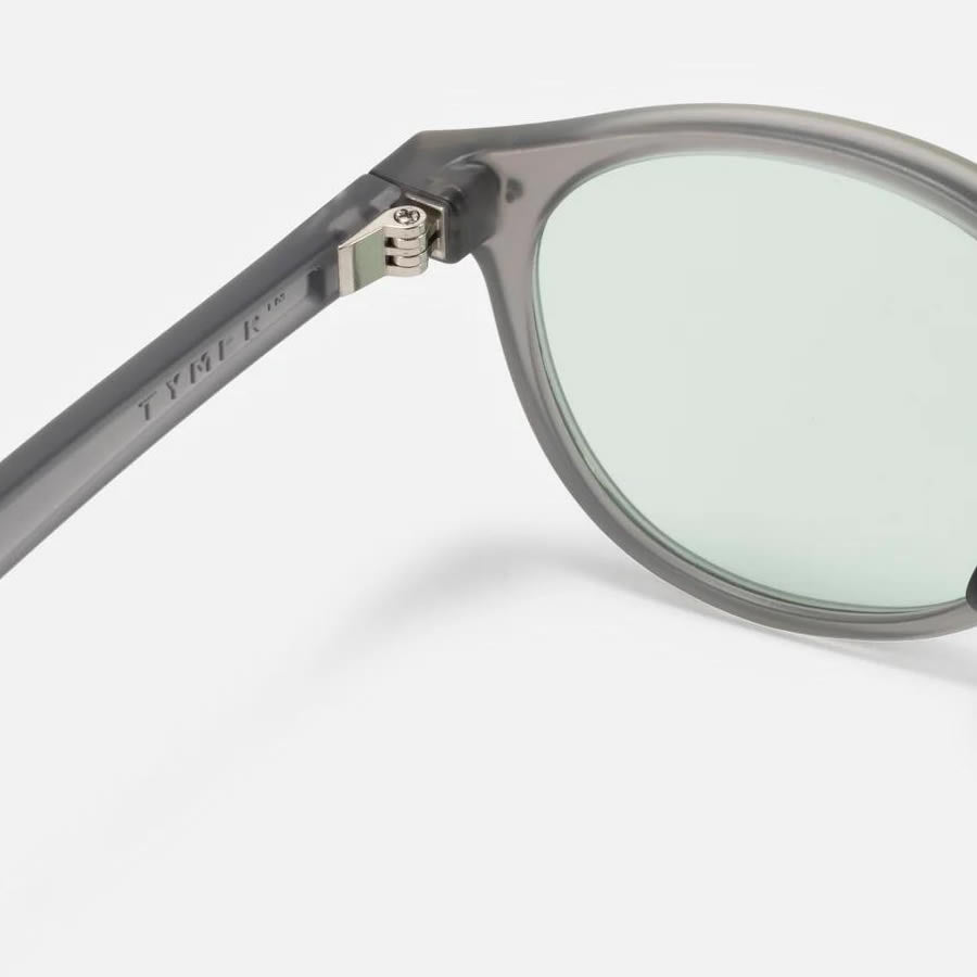 TYMER(タイマー) / 調光レンズ サングラス アイウェア / OLIVER - Matt Clear Grey2  x Photochromic Green / TY105-MG2-PGR / メンズ