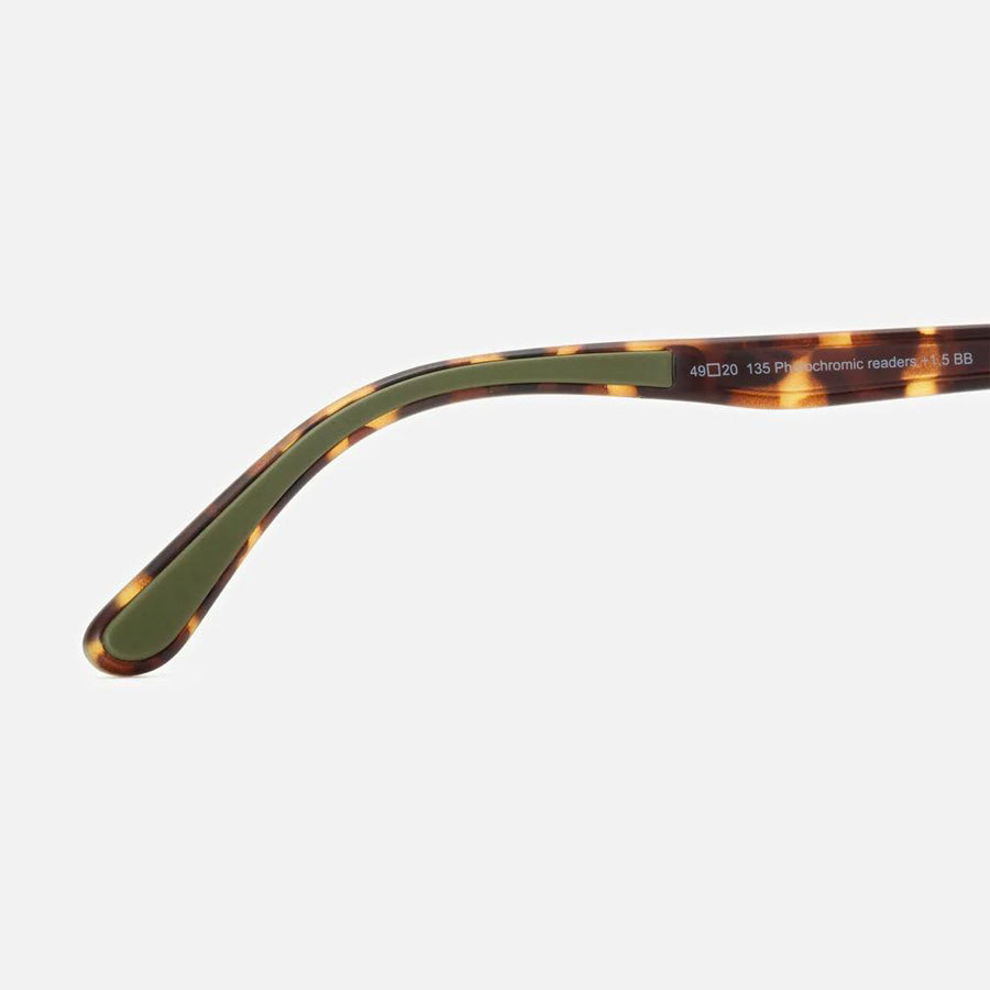 TYMER(タイマー) / 調光遠近両用 アイウェア / OLIVER - Matt Tortoise  x Photochromic Clear to Grey / TR105-MTT-PGD / メンズ