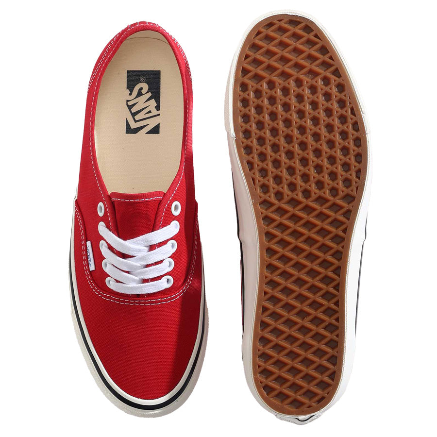 VANS バンズヴァンズ / ローカット スニーカー /  PREMIUM AUTHENTIC - RACING RED x MARSHMALLOW / VN000CQABOP / メンズ