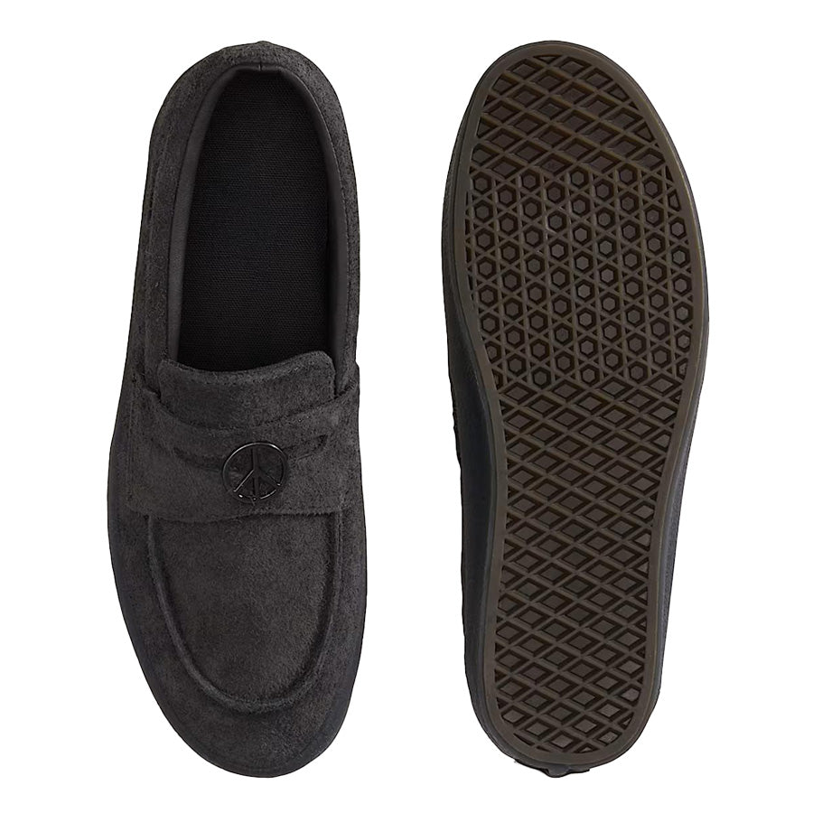 VANS バンズヴァンズ / スリッポン スニーカー ローファー /  SKATE LOAFER - DREPE FADED BLACK / VN000Z3QEMV / メンズ