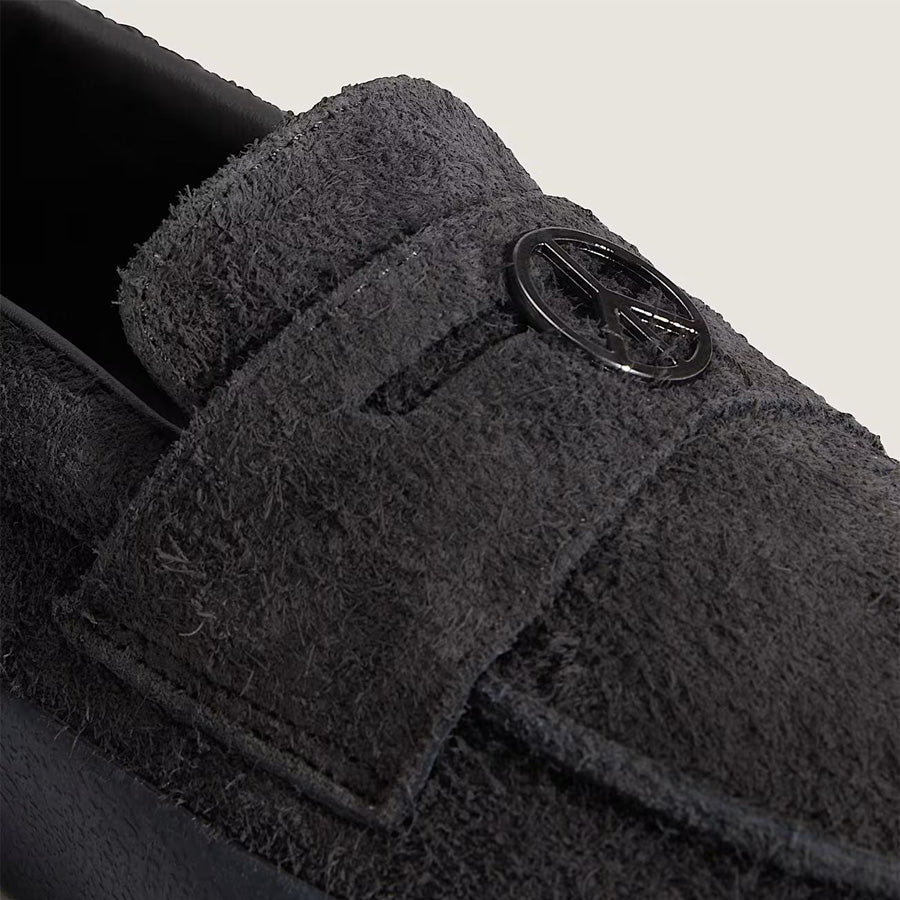 VANS バンズヴァンズ / スリッポン スニーカー ローファー /  SKATE LOAFER - DREPE FADED BLACK / VN000Z3QEMV / メンズ
