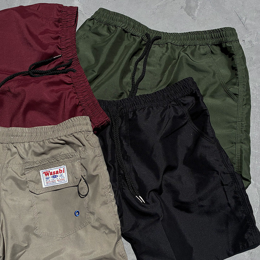 新品未使用 Wasabi originals ワサビ　ボードショーツ WASABI(ワサビ) / ボードショーツ / WASABI TRUNKS - MAROON / メンズ