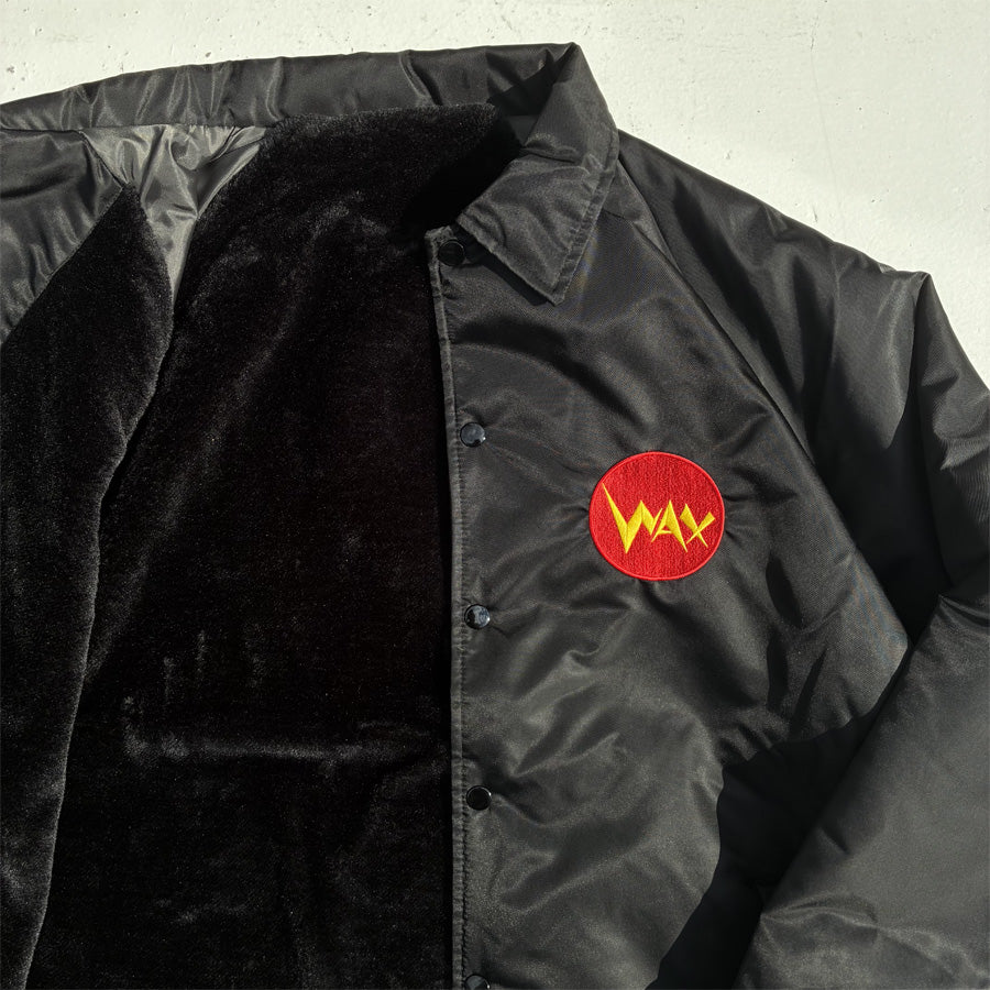 WAX(ワックス)  / ボアコーチジャケット / BOA COACH JACKET - BLACK / WX-0544 / メンズ THM