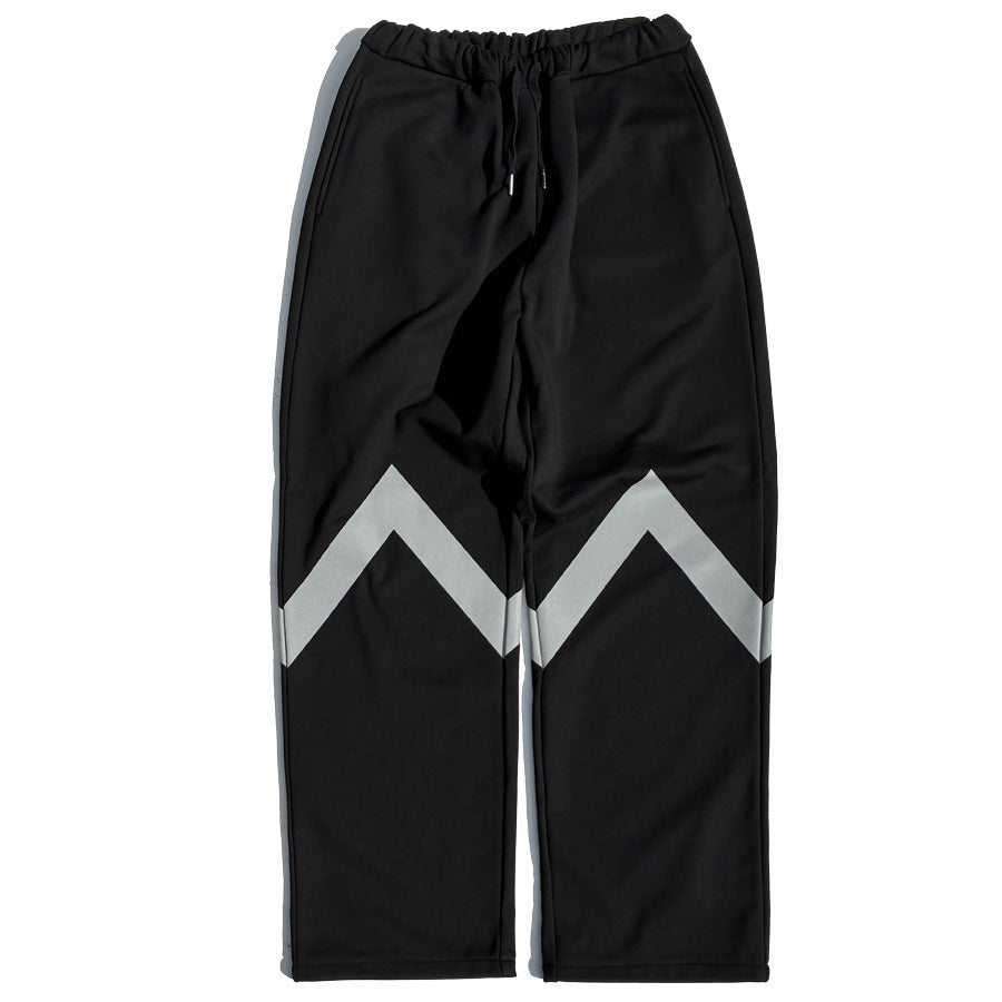 WAX(ワックス)  / リフレクティブトラックパンツ / Reflective track pants - Black / WX-0535 / メンズ THM