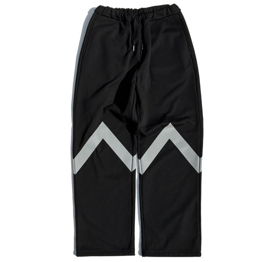 WAX(ワックス)  / リフレクティブトラックパンツ / Reflective track pants - Black / WX-0535 / メンズ THM