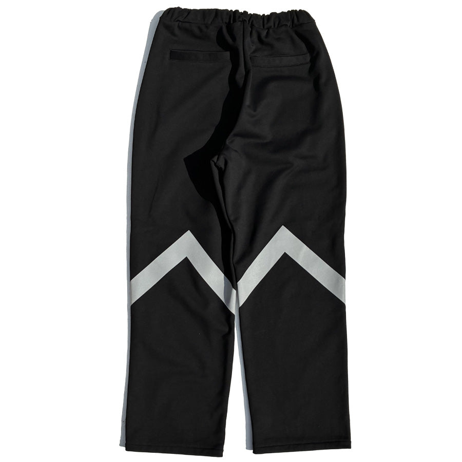 WAX(ワックス)  / リフレクティブトラックパンツ / Reflective track pants - Black / WX-0535 / メンズ THM