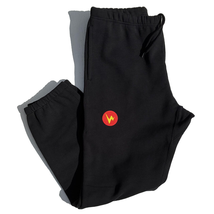 WAX(ワックス)  / トラックパンツ スウェット / TRACK PANTS - BLACK / WX-0547 / メンズ THM