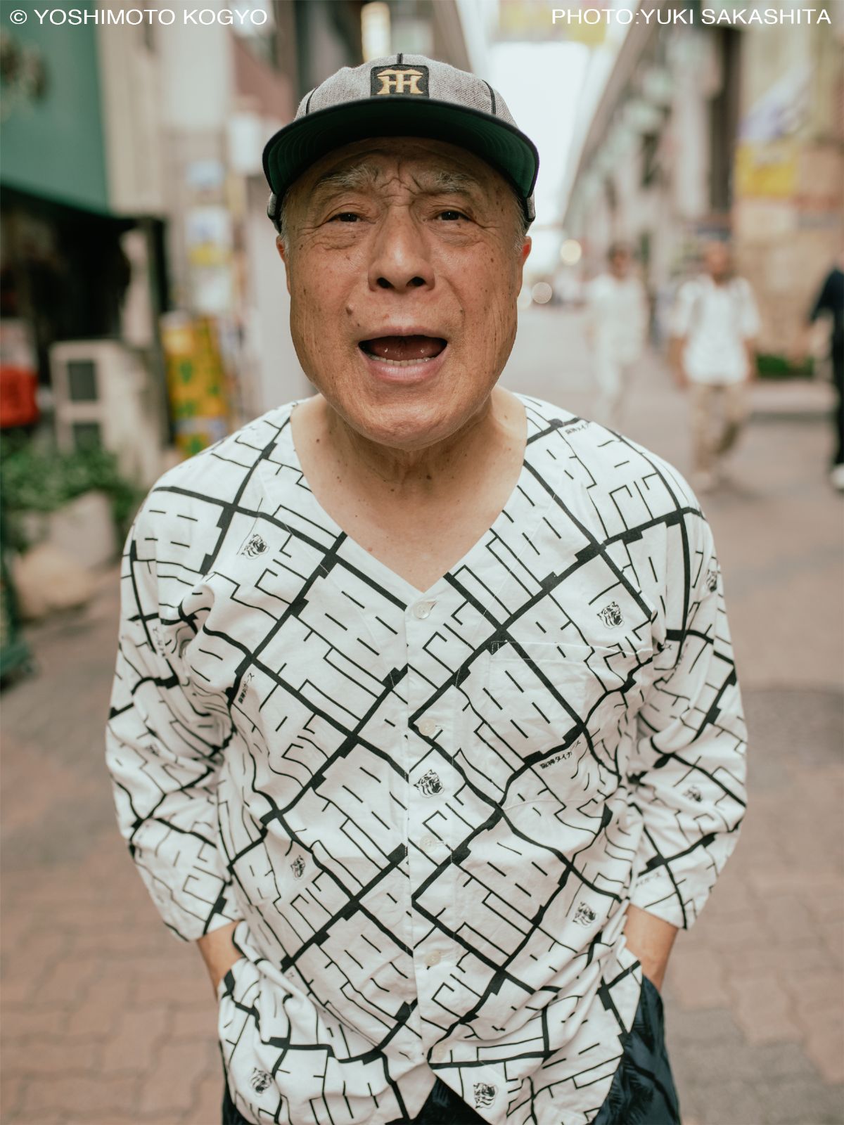 [2026/09/26 発売開始] 「阪神タイガース」 x 「西川のりお」 Tee - WHITE / Produced by JHANKSON × PACIFIC STANDARD TIME
