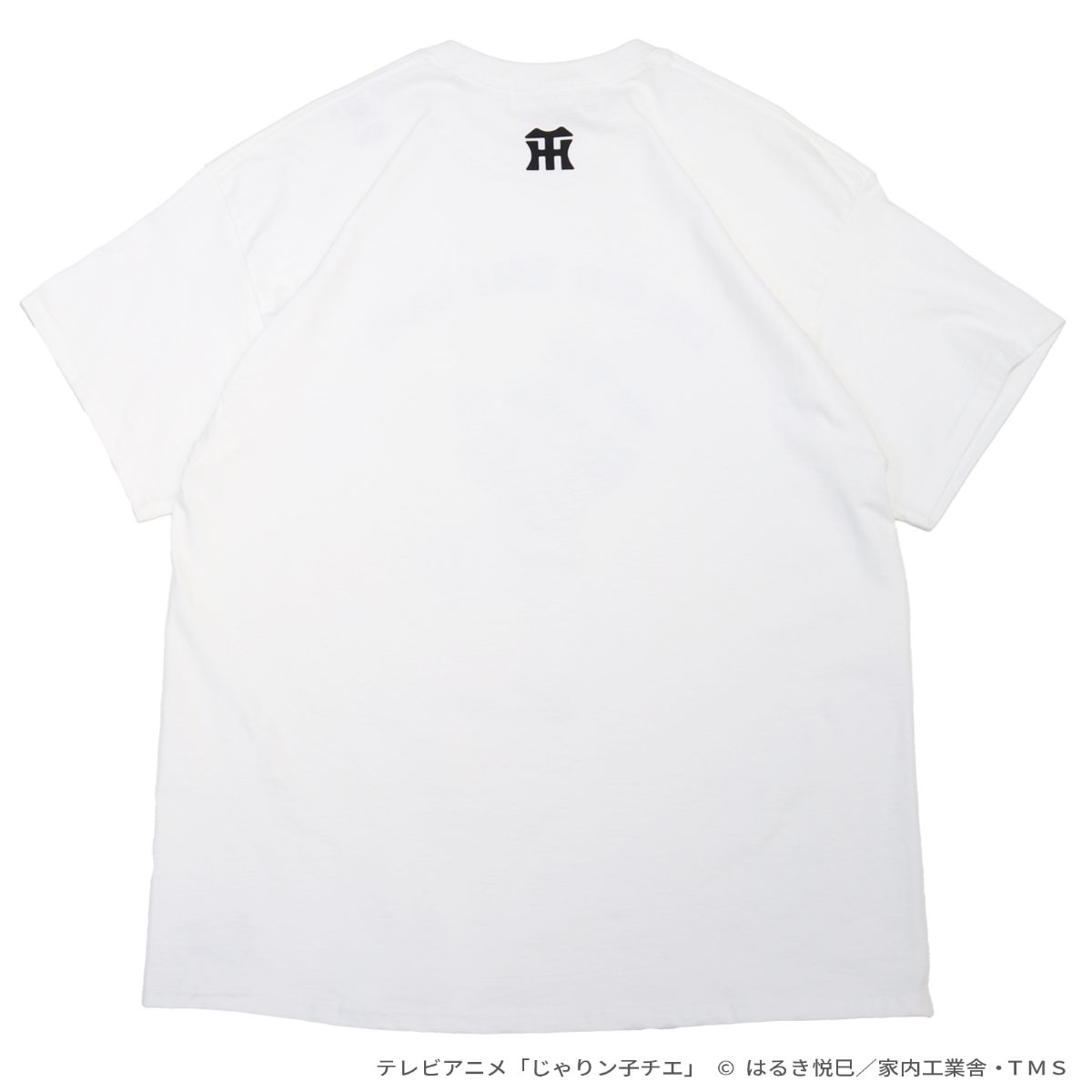 [2026年10月 再生産決定！] 「阪神タイガース」× テレビアニメ「じゃりン子チエ」 / 半袖Tシャツ / “テツ” セブンスイニング Tee - WHITE / Produced by JHANKSON × PACIFIC STANDARD TIME